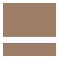 24" x 24" x 1/16" Matte Taupe/White Gemini Duets Select
