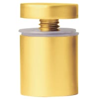 .98 x .98 Kota Pro Satin Gold Standoff PCKGD 4 PCS - PRICE BY PC