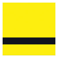 24" x 49" x 1/8" Yellow/Black Duets Textures