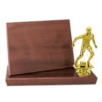 7" x 5" Value Cherry Finish Standup Plaque