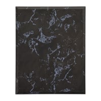 9" x 12" Value Black Marble Finish Plaque