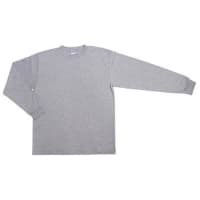 3XL Ash Heather Long Sleeve Basic T-Shirt