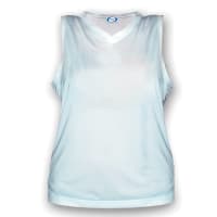 X-Small White Performance Micro-Fiber Ladies Singlet Shirt