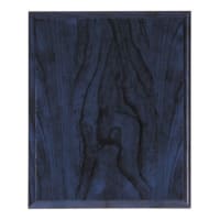 9" x 12" Blue Woodgrain Plaque