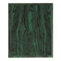 7" x 9" Green Woodgrain Plaque