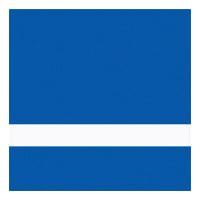 24" x 49" x 1/16" Clear/Blue Duets Reverse Ultimates