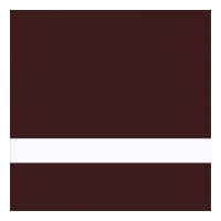 12" x 24" x 1/16" Clear/Chocolate Brown Duets Reverse Ultimates