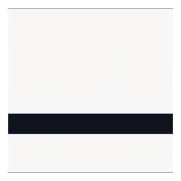 12" x 24" x 1/8" White/Black Duets Ultimates