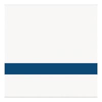 12" x 24" x 1/16" White/Blue Duets Ultimates