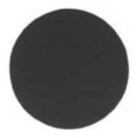 2" Laserable Black Brass Die Cut Disc