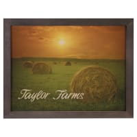 8" x 10" Sublimatable Wood Photo Panel with Frame
