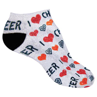 Shimmer Adult No Show Socks (1 Pair)