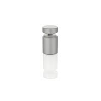 .87" x .98" Satin Silver Mult Stand Off with Spacer/4 Pieces per Pack, Price is per Piece