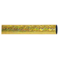 45" Round Gold Vapor Full Wrap Trophy Column