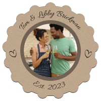 3.625" Bottle Cap Coaster