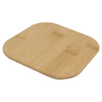 Replacement Bamboo Lid for 18 oz. Square Glass Container