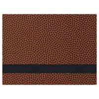 12" x 24" Football Laserable Leatherette Sheet Stock