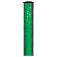 45" Round Green/Gold Illusion Trophy Column