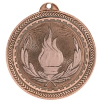 2" Antique Bronze Victory Laserable BriteLazer Medal
