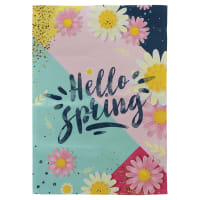 17 1/4" x 12 1/2" White Sublimatable Garden Flag (Stand/Pole is not included)