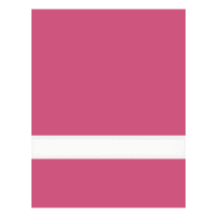 24" x 49" x 1/16" Pink/White Matte Duets Rotary Indoor Plastic