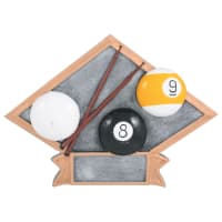 8 1/2" x 6" Pool Diamond Plate Resin
