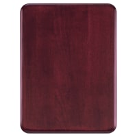 7" x 9" Airflyte Premium Rosewood Piano Finish Plaque with Round Corners