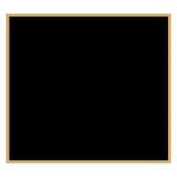 2 1/2" x 2 3/4" Black Laserable Brass Plaque Plate with Gold Border