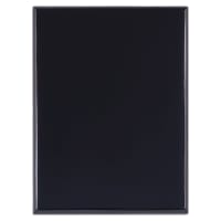 8"x10" Black Piano Finish Plaque