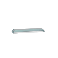 8 1/2" x 3" Tidal Series Jade Acrylic Award Base Only