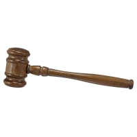 9 3/4" Walnut Gavel