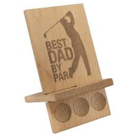4 1/2" x 8" Red Alder Cell Phone/IPad Easel