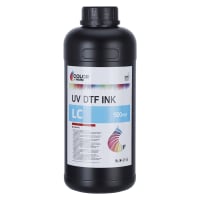 DTF Station Light Cyan Color Prime UV DTF Ink, Specialty Colors for Aries 124, 500 ml