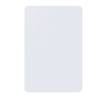 12" x 18" Ultra White Aluminum Sign Blank, 3/4" Radius Corners, 0.080" Thick