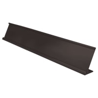 2" x 12", Black, Kota Pro Aluminum Desk Holder, Fits 1/16" Thick Plastic Insert, Style DSK3212BK
