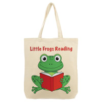 Natural Cotton Canvas Tote with 3" Gusset, 15" x 16" x 3"