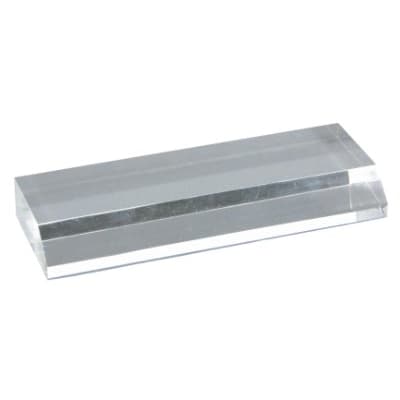4 1/2" x 2" Clear Acrylic Base