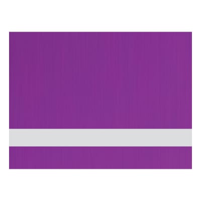 12" x 24" x .025" Purple Aluminum