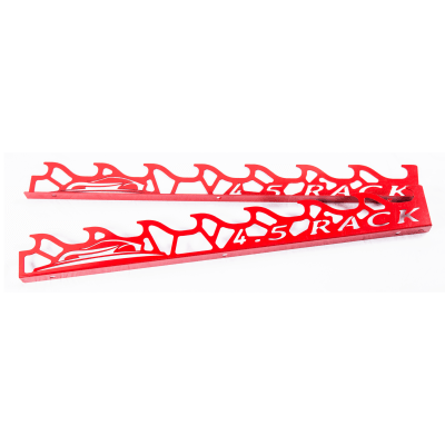 Auto Skin Wall Rack Holds 14 - 4.5" Diameter Rolls (25 yard material)