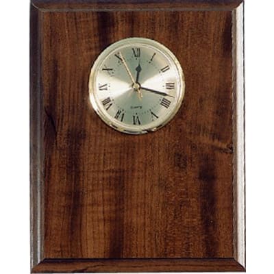 8" x 10" Elegant Cherry Clock Plaque