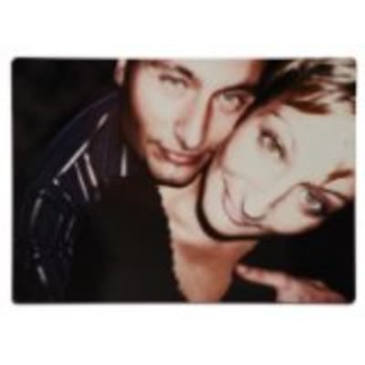 5" x 7" Gloss Silver ChromaLuxe Aluminum Photo Panel
