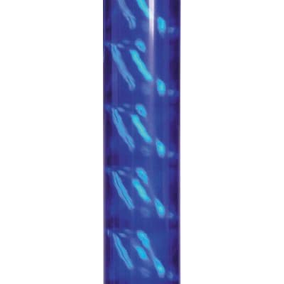 24" Blue Oval Rainbow Trophy Column