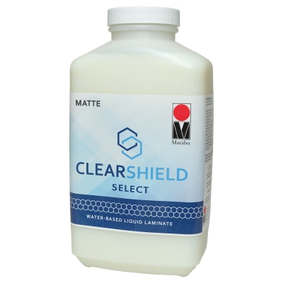 Matte Clearshield Select Liquid Overlaminate-Quart
