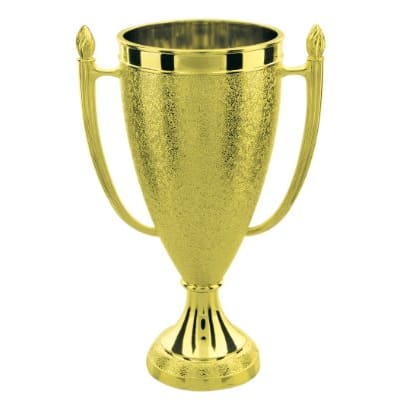 4 3/4" Gold Plastic Cup