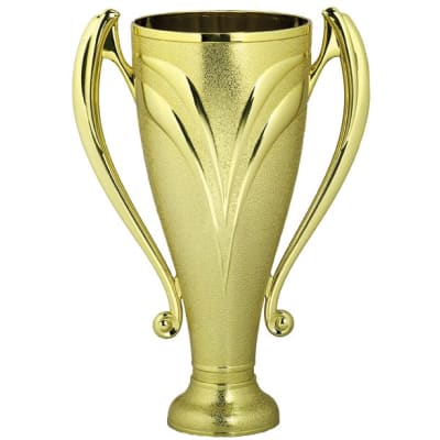 10" Gold Plastic Victory Cup