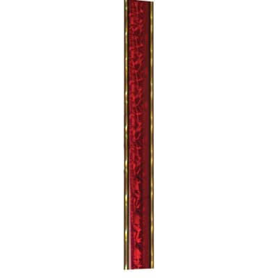 45" Maroon/Gold Round Dazzle Trophy Column