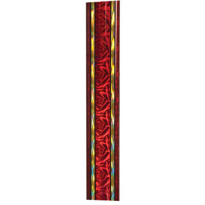 45" Maroon/Gold Rectangular Dazzle Trophy Column
