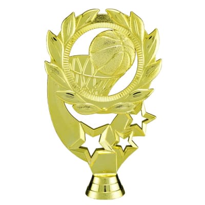 5 1/2" Basketball Sport Wreath Figure