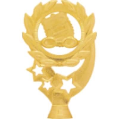 5 1/2" Swimming Sport Wreath Figure