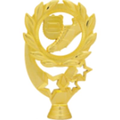 5 1/2" Track Sport Wreath Figure